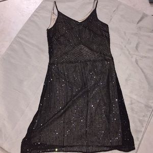 Papell Boutique VINTAGE evening sequins dress